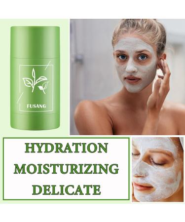 Moisturizing Green Tea Mask Stick | Deep Pore Cleansing & Oil Control | Hydrating Face Mask for All Skin Types - Buy Online on GoSupps.com