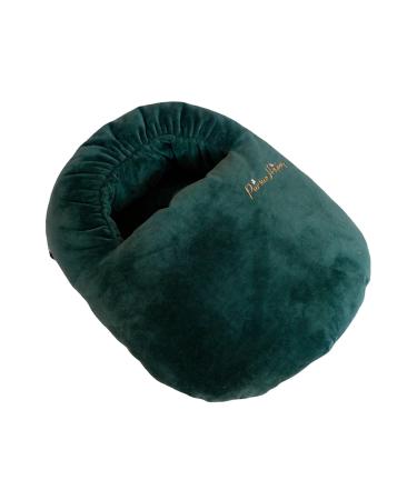 F fityle foot warmer shoes storage bag zip washing lock for hot water bags comfortable footwear cover for bed travel women men camping green