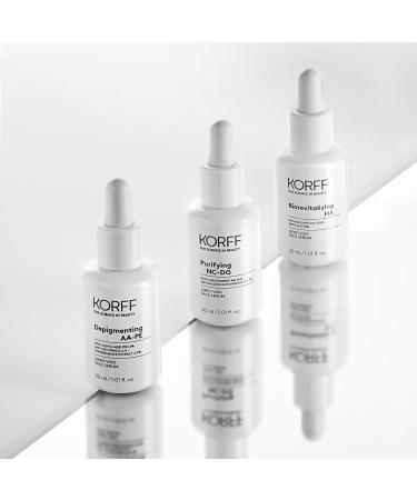 Korff Biorevitalizing HA facial serum regenerating and regenerating treatment moisturizing skin light and compact formula with hyaluronic acid size 30 ml - Buy Online on GoSupps.com