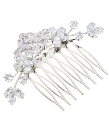 FRCOLOR Pearl Hair Comb Bride Wedding Hair Clip