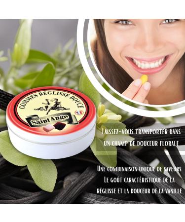 Set of 5 Boxes | Sant'Angelo Lozenges | Vanilla Liquorice Flavour | Traditional Sweets 100% French - Buy Online on GoSupps.com