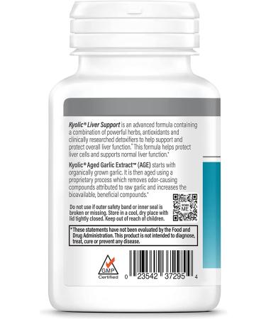 Kyolic Liver Support Detox - 50 Vegan Capsules for Cleanse & Health - Buy Online on GoSupps.com