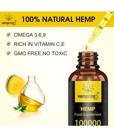 Premium High Strength Natural Oil 100000mg 60ML | Vegan & Vegetarian Friendly | Made in USA - Buy Online on GoSupps.com