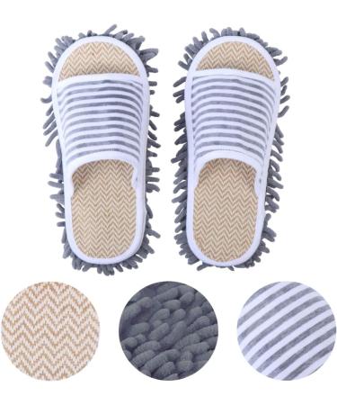 Buy Healifty Women's Grey Cloth Slippers - Comfy & Stylish Floor Shoes for International Shipping - Buy Online on GoSupps.com
