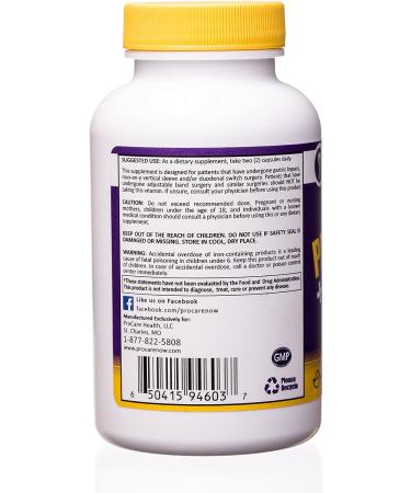 ProCare Health Bariatric Multivitamin | Prenatal | 60 Count | One Month Supply - Buy Online on GoSupps.com