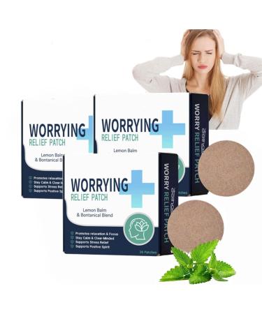 Anxiety Relief Patch Patch Relaxing Patches Stress Relief Patches Anxiety and Stress Relief Patch (3pcs)