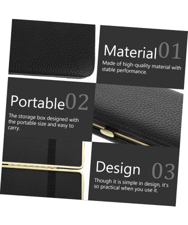 Stahad Boxing Beauty Box - Magnetic Eyelash Container & Tweezers for Extensions PU Portable Makeup Storage Accessories - Buy Online on GoSupps.com