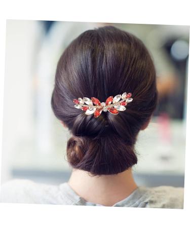 SOESFOUFU hair women's Hair piece tiara Metal Miss hair accessories girl With diamond romantic hair comb clip rhinestone clips for hair rhinestones hairpin comb bride - Buy Online on GoSupps.com