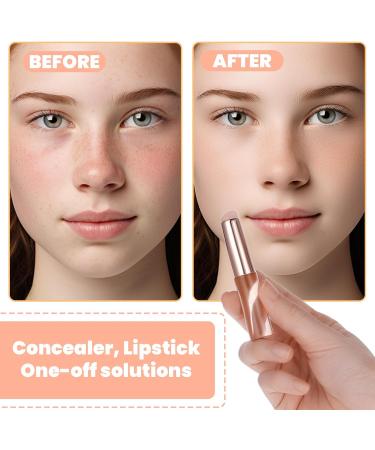 2 Pcs Silicone Lip Brush Lipstick Applicator Brush with Cap Reusable Lip Mask Balm Applicator Silicone Lip Applicator for Lipstick Lip Balm Lip Gloss Lip Stick and Concealer Lip Scrub Brush Tool - Buy Online on GoSupps.com