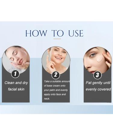 Face Tightener No-Filter Primer Face Firmer Cream Primer Light And Moisturizing To Brighten Skin Tone Primer Makeup Primer For Face(2PCS) - Buy Online on GoSupps.com