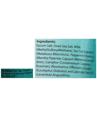 Purely Northwest Tea Tree Oil Foot Soak & Nail Repair Oil Set for Damaged Nails, Athlete's Foot, Smelly Feet & Calluses - Made in USA - Buy Online on GoSupps.com