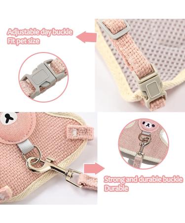 Taicols Adjustable Leash Set for Rabbits & Cats | 120cm Breathable Harness & Soft Pet Dishes | Ideal for Outdoor Walking & Travel - Buy Online on GoSupps.com