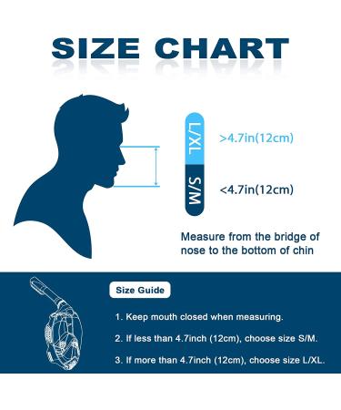 ZIPOUTE Full Face Snorkel Mask | Adult & Kids | Detachable Camera Mount | 180 Panoramic View | Anti-Fog & Anti-Leak | Adjustable Straps | Black - Large/X-Large - Buy Online on GoSupps.com