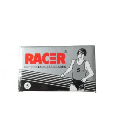 Racer Super Stainless Double Edge Safety Razor Blades - 100 Blades (20x5) for a Smooth Shave | International Shipping Available - Buy Online on GoSupps.com