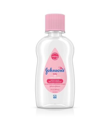 Johnson's Baby Oil - Fresh Scent - 3 oz