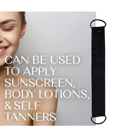 Skinerals Microfiber Back Applicator Mitt Band - Back Self Tanner and Body Lotion Applicator for a flawless tan - Buy Online on GoSupps.com