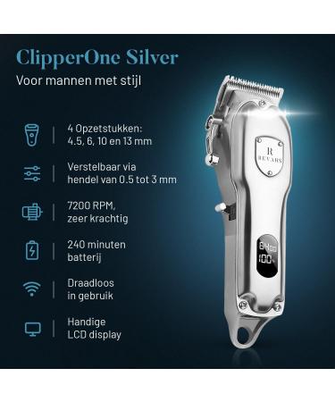 Revahs Professional Hair Clipper & Beard Trimmer for Men - Best Hair Cutting Device for Professionals | International Shipping Available - Buy Online on GoSupps.com