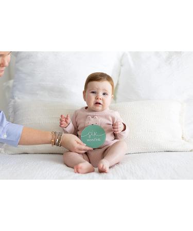 Pearhead Acrylic Monthly Milestone Photo Cards  Gender-Neutral Babys First Year Photo Prop Discs  Pregnancy Journey Milestone Markers  Sage Sage Milestone Discs - Buy Online on GoSupps.com