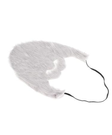Halloween Party Fake Beard - Gray Costume Whiskers for Men | High-Quality Party Supplies - Buy Online on GoSupps.com