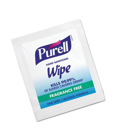 PURELL 902210CT Sanitizing Hand Wipes 5 x 7 1000/Carton