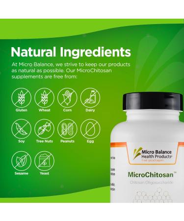 Micro Balance MicroChitosan - 60 Vegicaps - Supports Friendly Probiotics & Natural Cleansing - Buy Online on GoSupps.com