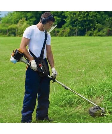 Buy Weed Eater Strap - Adjustable Trimmer Shoulder Strap for String Trimmers & Leaf Blowers - Black | International Shipping Available - Buy Online on GoSupps.com