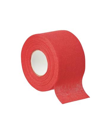Athletic Tape Strong Easy Tear No Sticky Residue Best for Athlete Hypoallergenic & Breathable (Red)