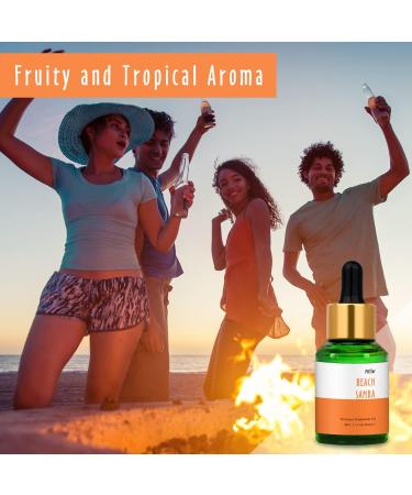 Beach Samba Fragrance Oil - MitFlor Premium Grade 30ml for Soap Candle Making & Diffusers | Summer Essential Home Fragrance - Buy Online on GoSupps.com