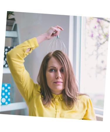 Skisuno 4-Piece Scalp Massage Device for Enhanced Circulation | Handy Head Massage Tool | International Shipping Available - Buy Online on GoSupps.com