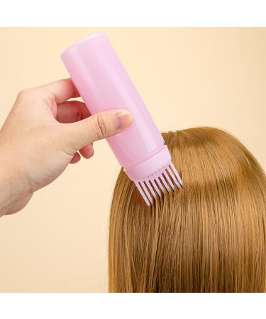 TULOBI 2PC Root Comb Applicator Bottle - 6oz Hair Dye & Scalp Treatment - Purple Hair Coloring Tool with Graduated Scale - Buy Online on GoSupps.com