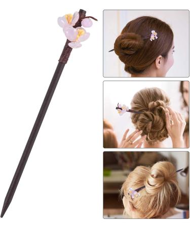 FRCOLOR Chinese Wood Hair Stick Vintage Chinese Hair Chopstick Retro Hair Fork for Women - Buy Online on GoSupps.com