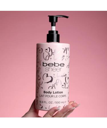 bebe Sheer Body Lotion for Women - Hydrating Dry Skin Lotion - Fruity Citrus and Floral Scent - Softens Skin and Provides All-Day Moisture - 16.9 oz - Buy Online on GoSupps.com
