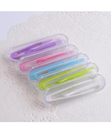 Buy Libcflcc Vision Care Contact Lens Container Set Hygienic Compact Anti-Impact Lens Storage | Portable Makeup Tool | Violet Color - Buy Online on GoSupps.com