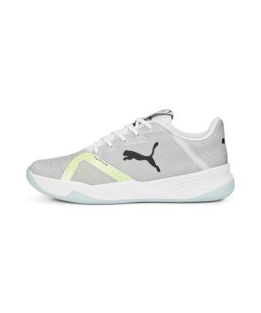 PUMA Unisex Accelerate Turbo Nitro Ii Hallenturnschuh 41 EU Puma White Puma Black Fizzy Light Nitro Blue