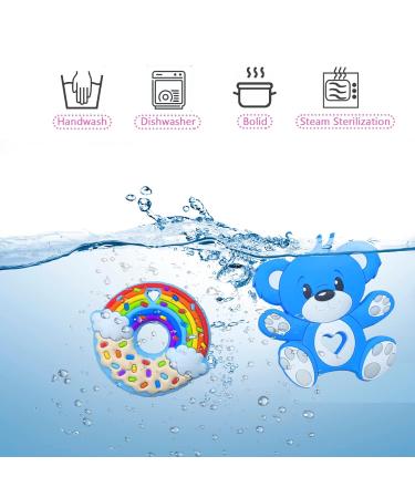 2 Pack Chew Toys for Autistic Children | Oral Motor Chewing Teether for ADHD - Blue - Buy Online on GoSupps.com