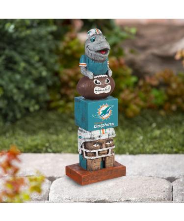 Buy Team Sports America NFL Miami Dolphins 16 Tiki Totem - Perfect NFL Decor for Fans - Fast International Shipping - Buy Online on GoSupps.com