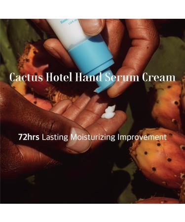 Fountain of Waters Cactus Hotel Hand Wash & Serum Set - Vegan Cruelty-Free Gift for Her - Premium Almond Oil infused - 300ml & 45ml - Crafted in Korea - Buy Online on GoSupps.com