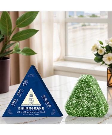 Solid Shampoo | 120g Triangle Solid Nourishing Shampoo For Hair | Strengthening And Oily Control Product | For Daily Routine Home Bathroom Travel Week End Gym Hotel - Buy Online on GoSupps.com
