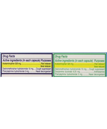 Alka-Seltzer Plus Day/Night Cold and Flu Combo Liquid Gels - 20 Count - Buy Online on GoSupps.com
