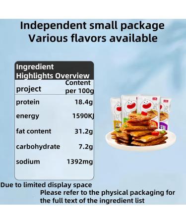 MKSDDF latiao latioa Chinese snacks Asian snacks soy products spicy strips 9g*20 Pack beefsauce flavorspicy flavorBBQ mixed package - Buy Online on GoSupps.com