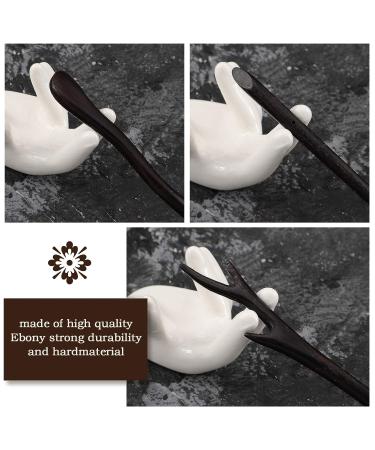 Japanese Wood Hair Sticks Set | Pencil & Ebony Chopsticks for Buns | Hair Clip & Pins Accessory for Women & Girls - Buy Online on GoSupps.com