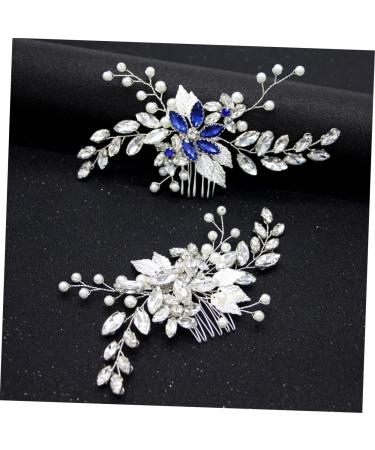 Beaupretty Crystal Headpiece Bride Headpieces for Wedding Bridal Headpiece Insert Comb Women Hairpins Lenceria De Mujer Diamond Headpiece Women Headwear Pearl Hair Grace Women's Accessories - Buy Online on GoSupps.com