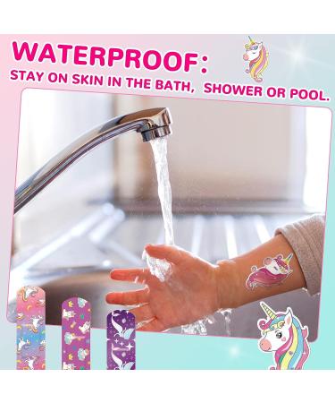 Panelee Kids Cartoon Bandages Bulk - 20 Unicorn Patterns, Waterproof & Breathable - Variety Pack of 150 for Girls and Boys - Buy Online on GoSupps.com