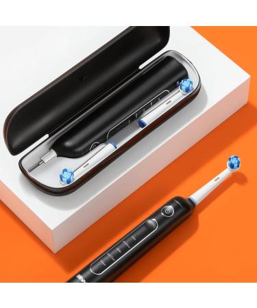 Bitvae R2 Rotating Electric Toothbrush for Adults with 8 Brush Heads Travel Case 5 Modes Rechargeable Power Toothbrush with Pressure Sensor 3 Hours Fast Charge for 30 Days Black Black 1 Pack - Buy Online on GoSupps.com