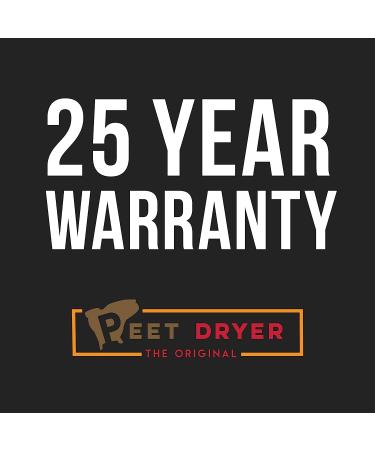 PEET Electric Shoe & Boot Dryer | Made in USA | 25 Year Warranty | Original 2-Shoe Electric Dryer | Black - Buy Online on GoSupps.com