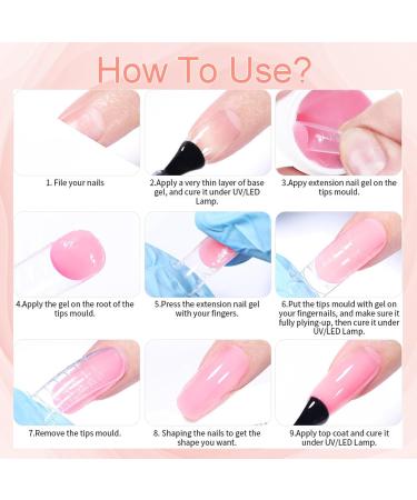 NAILGIL Solid Builder Gel For Nails 3D Gel Nail Art Sculpture Non-Sticky Hand Extension Gel Sock Off UV LED Salon DIY at Home-15g/0.53oz Clear - Buy Online on GoSupps.com