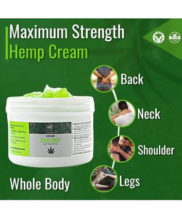 Moline You Natural Hemp Cream for Joint & Muscle Discomfort - Hemp Oil Extract, Arnica, Menthol - 5.12 Oz - Buy Online on GoSupps.com