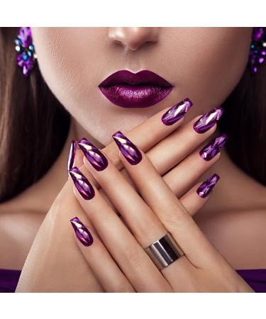 Buy Melliex 500 Pcs Ballerina Coffin Nail Tips - Natural Artificial Acrylic for Women | International Shipping Available - Buy Online on GoSupps.com