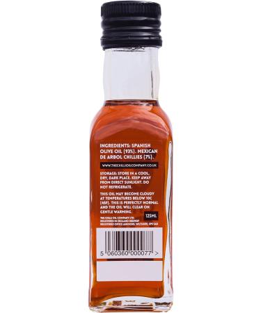 The Chilli Oil Company De Arbol Chilli Oil 125 ml - Buy Online on GoSupps.com
