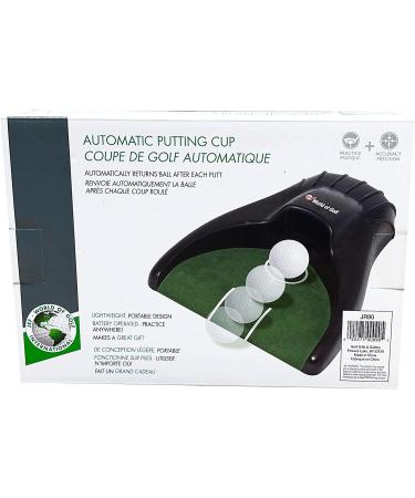 JEF World Of Golf Automatic Putting Cup - Black | Improve Your Putting Skills - Buy Online on GoSupps.com